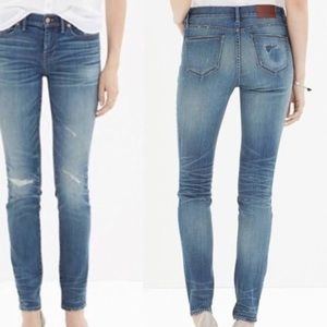 Madewell Rip and Repair skinny skinny size 28 jeans